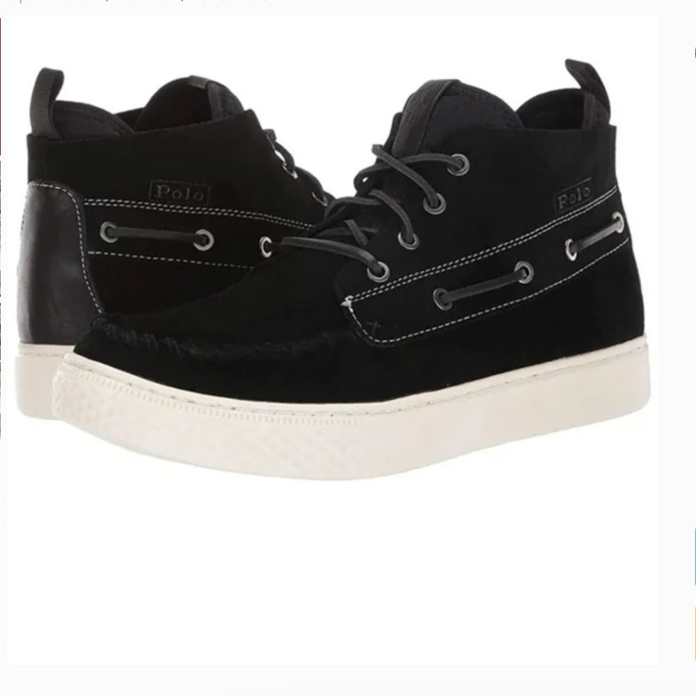 Polo Ralph Lauren Chukka 100 Suede Sneaker Boots 14557